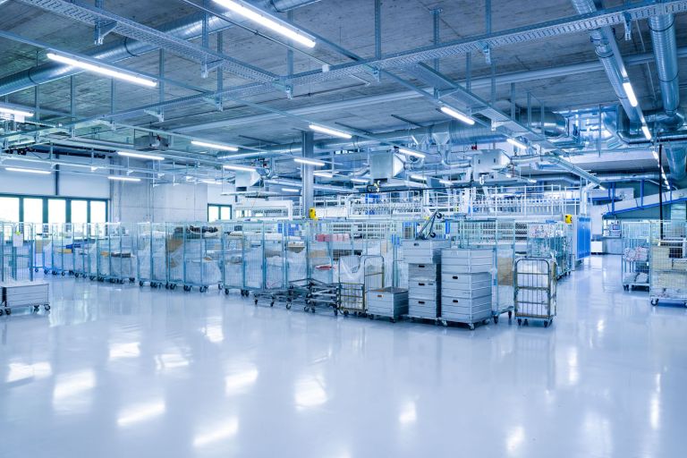 Bereitstellung zur Abholung.